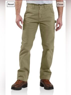 Carhartt B324 Relaxed Straight Twill Dungaree Pant